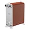 Alfa Laval Brazed Plate Heat Exchanger, AISI 316L, Stainless Steel, 190 Plates-Dual Circuit Evaporator 2,420k BTU ACH502DQ-190AH-F - alternate 2